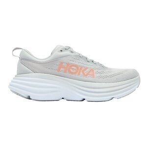 Hoka Bondi 8 Women's Lunar Rock and Harbor Mist Athletic Shoes